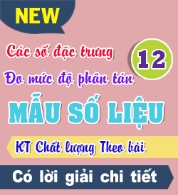Đặc trưng đo Mức độ Phân tán...(TB)